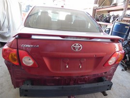 2010 Toyota Corolla S Red 1.8L AT #Z24716